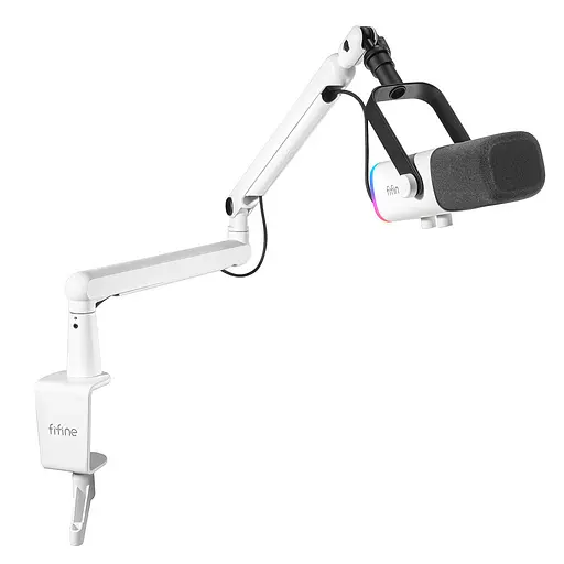 Мікрофон Fifine TAM8W USB White (TAM8W) - фото 3