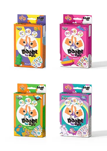 Настільна розважальна гра Doobl Image, міні (українською), Danko Toys - фото 2