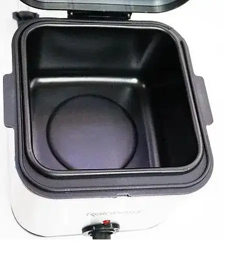 Фритюрниця для дому Rainberg RB-2219 з терморегулятором і знімною чашею - фото 5