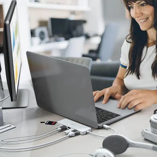 USB-хаб j5create JCD373-N, USB Type-C 5-в-1 (JCD373-N) - фото 7