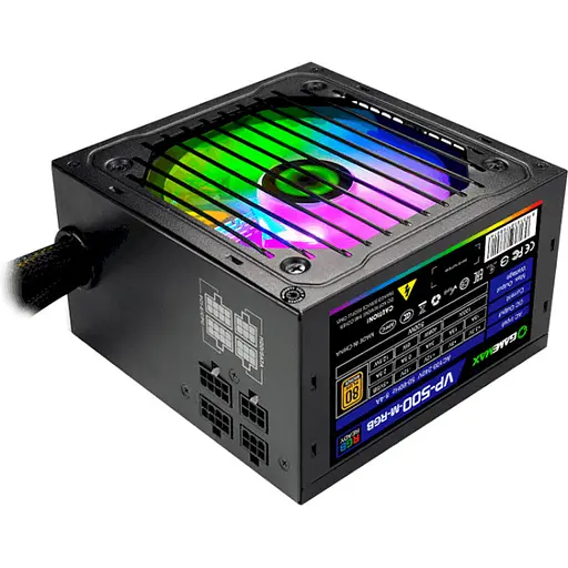 Блок питания GameMax VP-500-M-RGB 500W