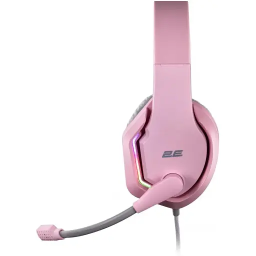 Наушники с микрофоном 2E GAMING HG315 RGB USB 7.1 Pink (2E-HG315PK-7.1) - фото 6