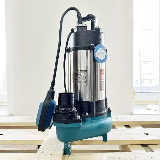 Насос дренажно-фекальний Zegor WAV1100DF з поплавком і ножем 1,5 кВт H13m 30412 - фото 2