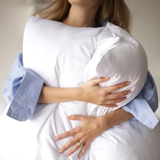 Комплект постельного белья сатин 100% хлопок белый White - двухспальный - фото 4