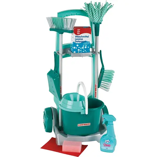 Дитячий візок з аксесуарами для прибирання Klein Leifheit (6562)