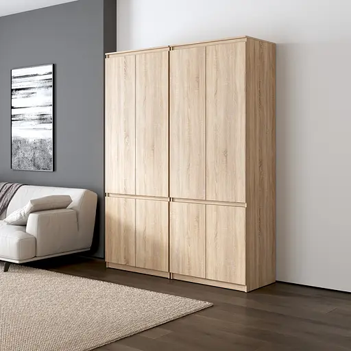 Шкаф для одежды Vays, со штангой и полками, комплект из 2 шкафов R10+R24 - фото 4