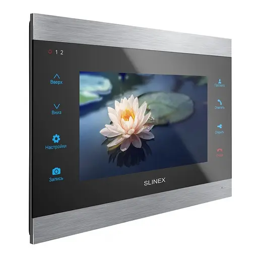 Видеодомофон 7" WiFi Slinex SL-07 Cloud Silver+Black (83-00052) - фото 3