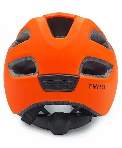 Велосипедний шолом дитячий Bontrager Tyro 592993 S (48-52) жовтогарячий (G0001471) - фото 4