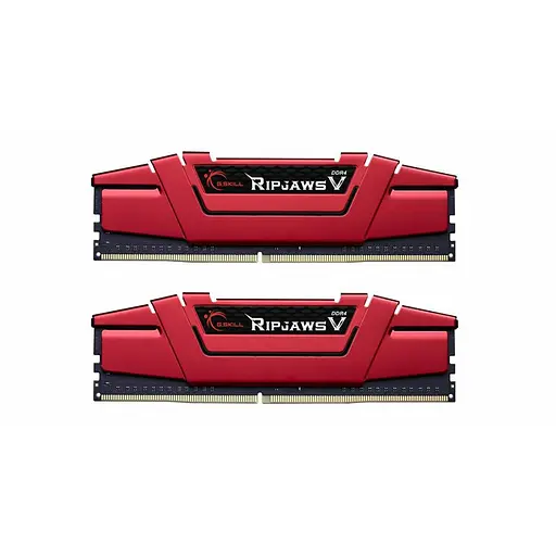 Пам'ять для настільних комп'ютерів G.Skill 32 GB (2x16GB) DDR4 3600 MHz Ripjaws V (F4-3600C19D-32GVRB) - фото 1