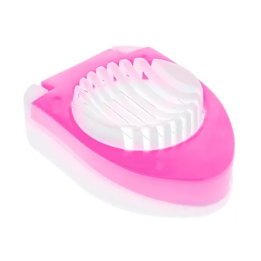 Яйцерізка овочерізка для нарізування слайсами, соломкою й кубиками яєць овочів грибів MagicKitchen, Kitchen Master Чорний 87004 - фото 6