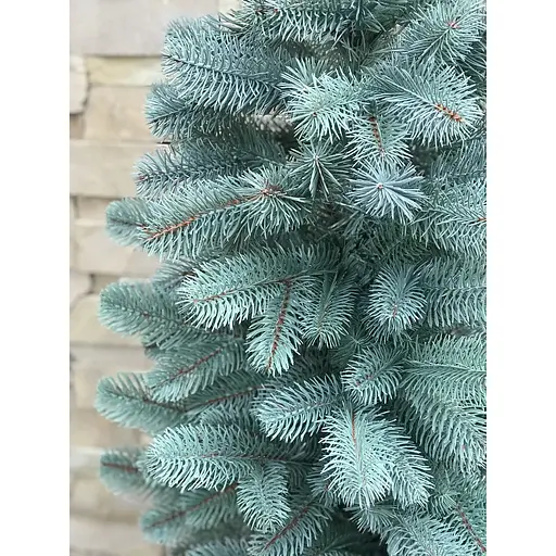 Елка Hvoya Premium литая в мешковине 90 см голубая - фото 6