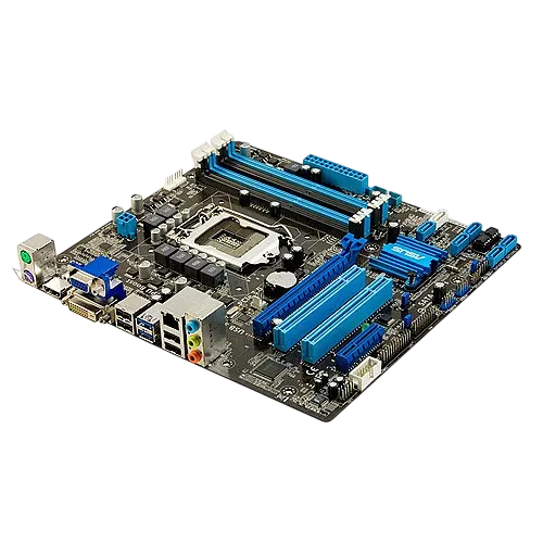 Материнская плата Asus P8B75-M LGA 1155 (P8B75-M) Б/У - фото 2