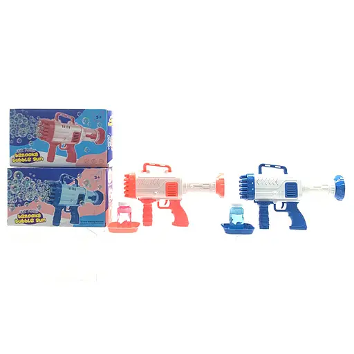 Мыльные пузыри автомат/бластер, 27 см, с запасной насадкой - фото 2