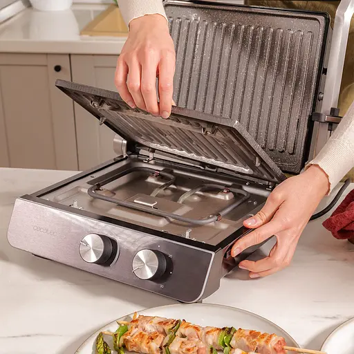 Гриль электрический CECOTEC Rock&nGrill Blaze Neon - фото 11