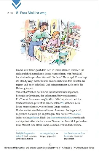 A1. Der neue Mitbewohner und andere Geschichten + MP3 - фото 4