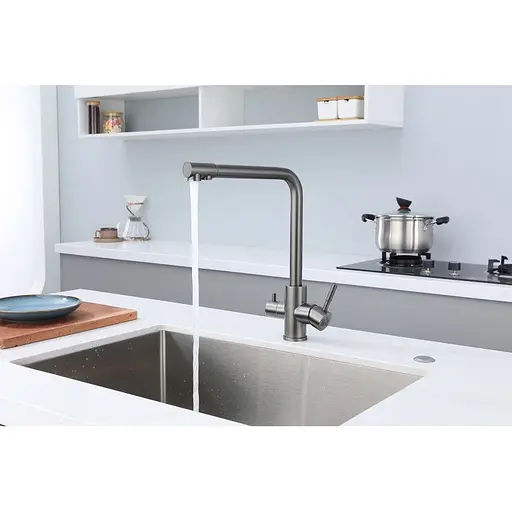 Смеситель для кухни с подключением к графитовому фильтру Nett Frosh FGr-33 - фото 3