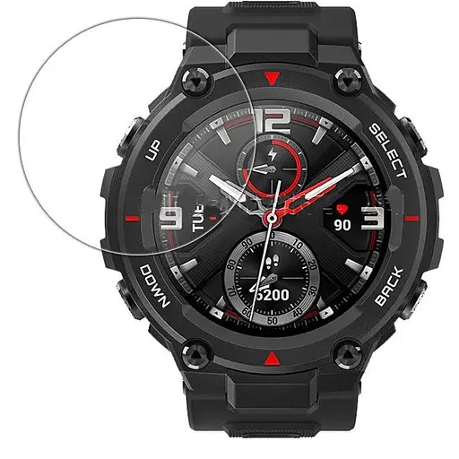 Загартоване захисне скло VSKEY для годинників Amazfit T Rex, діаметр 33 мм