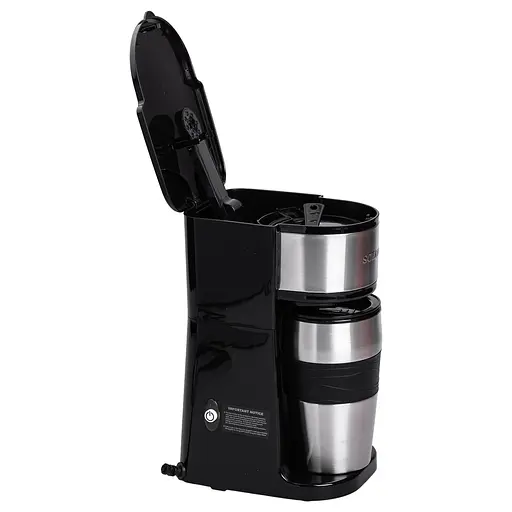 Кофеварка электрическая капельная Sokany SK-04028 на 420 мл 750 Вт Черный - фото 3