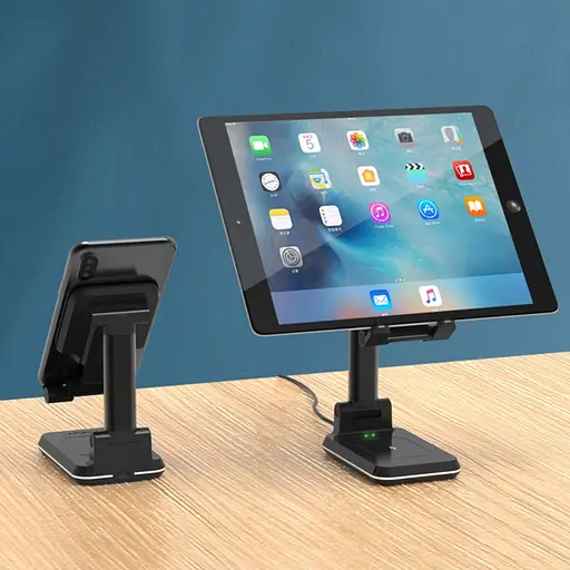 Бездротова док-станція 3в1 T6 3in1 15W+15W чорна - фото 6