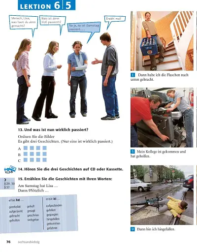 Themen aktuell 1. Kursbuch und Arbeitsbuch mit integrierter Audio-CD. Lektion 6–10 - фото 11