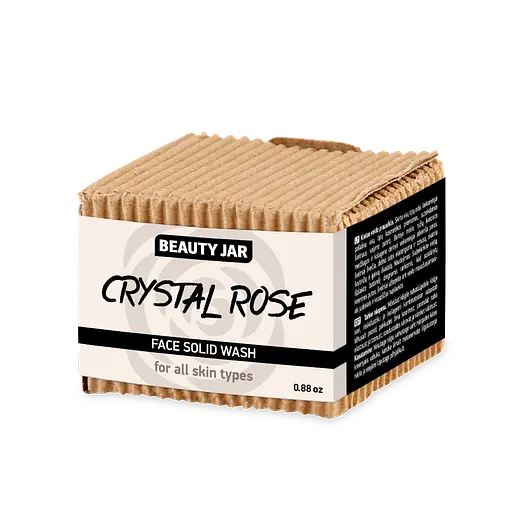 Тверде мило для обличчя Кришталева Троянда Beauty Jar 25 г - фото 1
