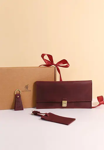 Набор кожаных аксессуаров для путешественника Верона. - фото 1