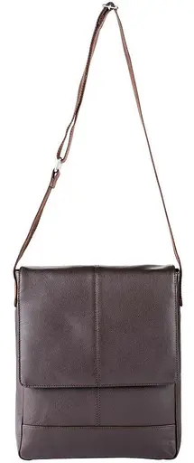 Кожаная мужская сумка Livergy 27х33х7 см sum0020863 - фото 3