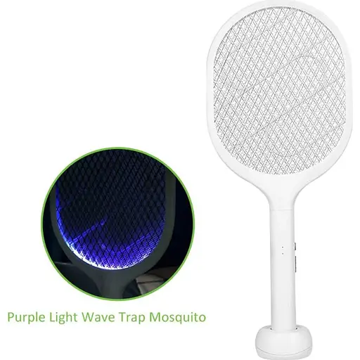 Электрическая мухобойка Epik WD-959 Rechargeable 1200mAh White [111175] - фото 2