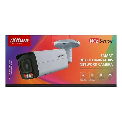 Камера відеоспостереження Dahua WizSense 4 МП з подвійною підсвіткою DH-IPC-HFW2449T-AS-IL 3.6 мм - фото 5