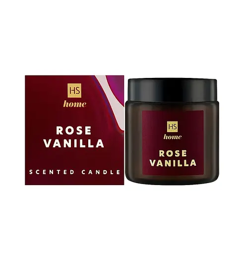 Аромасвічка у склянці з ароматом Троянда-Ваніль HiSkin 100 мл - фото 2