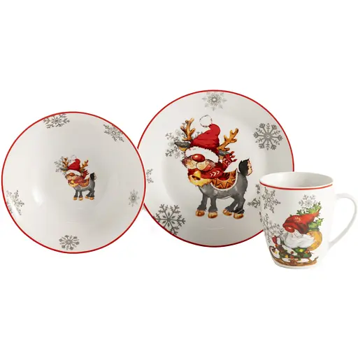 Набор посуды детский Limited Edition NY Fawn 3 предмета (TRSC-HD5022-BT01) - фото 2