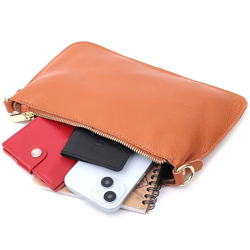 Кожаная женская сумка Vintage 26.5х16.5х2 см sum0026593 - фото 9