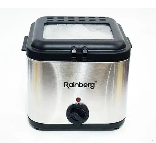 Фритюрниця для дому Rainberg RB-2219 з терморегулятором і знімною чашею - фото 3