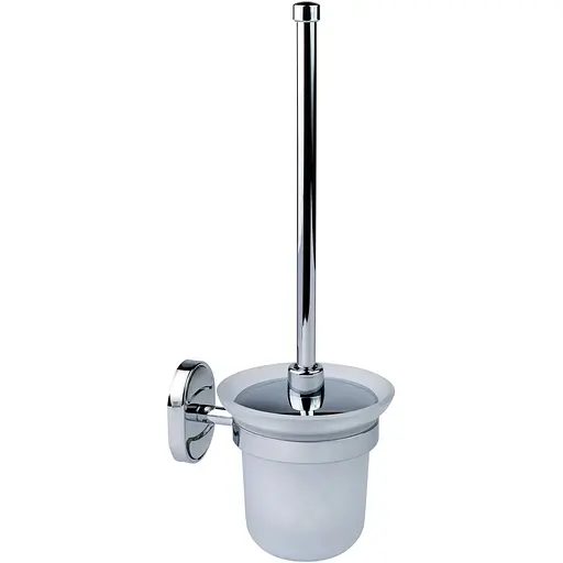 Йоржик для унітазу настінний Kroner KRM Elbe - ACG2910 CV022870, Хром - фото 1