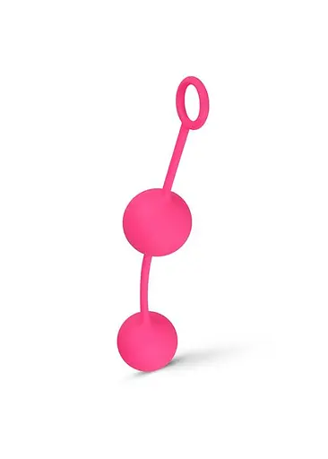 Вагінальні кульки Easy Toys Pleasure Balls, 16 см, рожевий - фото 4