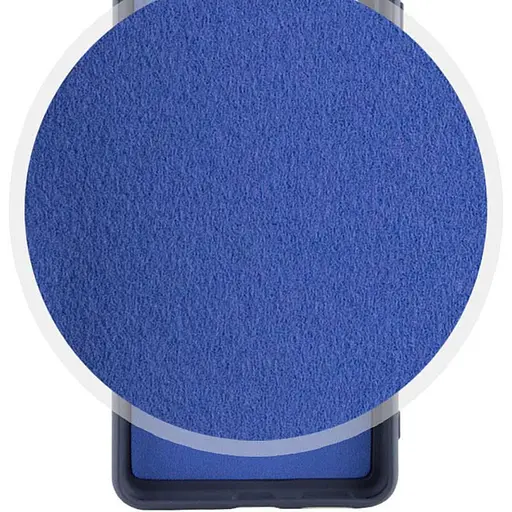 Чохол Silicone Cover Lakshmi Full Camera (AAA) для Xiaomi Redmi Note 10 / Note 10s / Poco M5s Темно-синій / Midnight blue - фото 2