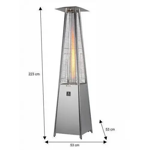Газовий обігрівач Activa Pyramide Cheops (10.5 кВт) - фото 7