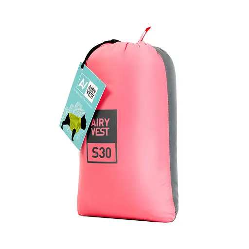 Курточка для собак AiryVest двухсторонняя, размер S30, кораллово-серая [CD] - фото 5