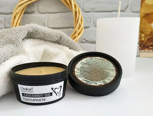 Кокосова зубна паста Chaban 50 мл - фото 3