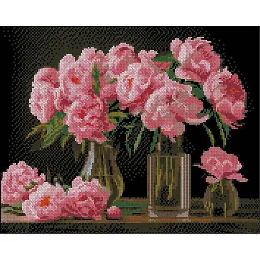 Алмазна мозаїка Strateg ПРЕМІУМ Краса в деталях без підрамника розміром 40х50 см (ZAV4050-36) - фото 1