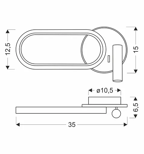 Бра Candellux 22-35691 MONET - фото 6