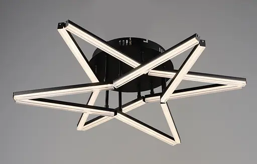 Люстра светодиодная B YH1324/12 BK 72W