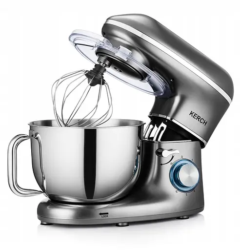Тістоміс міксер планетарний KERCH MyCHEF Grey 2200 Вт - фото 3