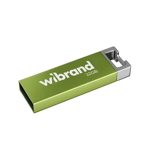 USB флеш накопичувач Wibrand 32GB Chameleon Green USB 2.0 WI2.0/CH32U6LG - фото 1