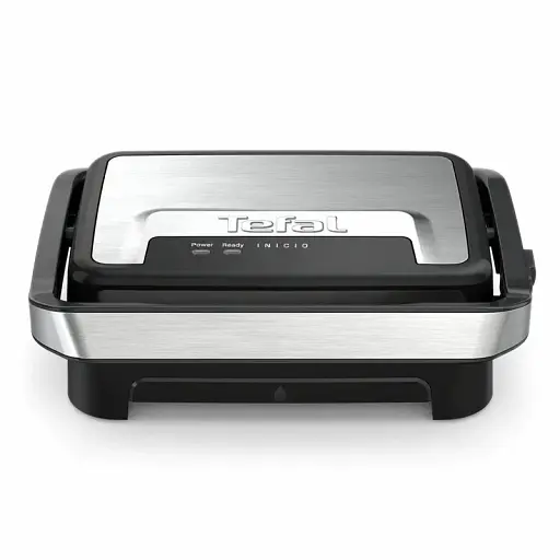 Гриль Tefal прижимной Inicio Compact черно-серебряный 1000 Вт (GC270D10) - фото 2