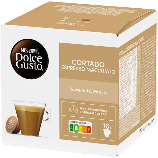 Уцінка. Кава в капсулах NESCAFE Dolce Gusto Cortado Espresso Macchiato 100.8 г - фото 3