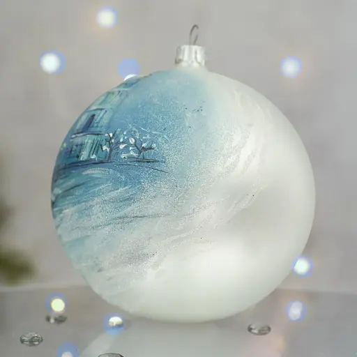 Ялинкова прикраса Санта Шоп Софіївська площа скло (4820001180336) - фото 3