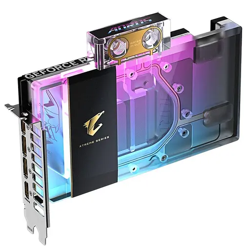 Видеокарта Gigabyte RTX 5080 16Gb AORUS XTREME WATERFORCE WB (GV-N5080AORUSX WB-16GD) (GDDR7, 256 bit, PCI-E v5.0 x16) - фото 3