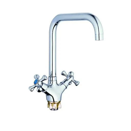 Змішувач для кухні Zegor/Troya DML4-C827 двовентильний 30412 - фото 1