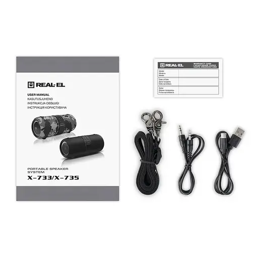 Портативна акустика Real-EL X-733 Camo (EL121600020) - фото 10
